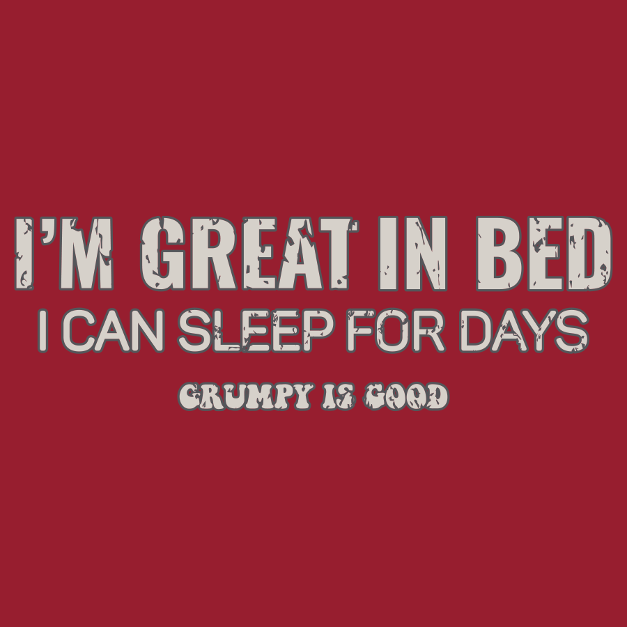 Grumpy Is Good Good In Bed