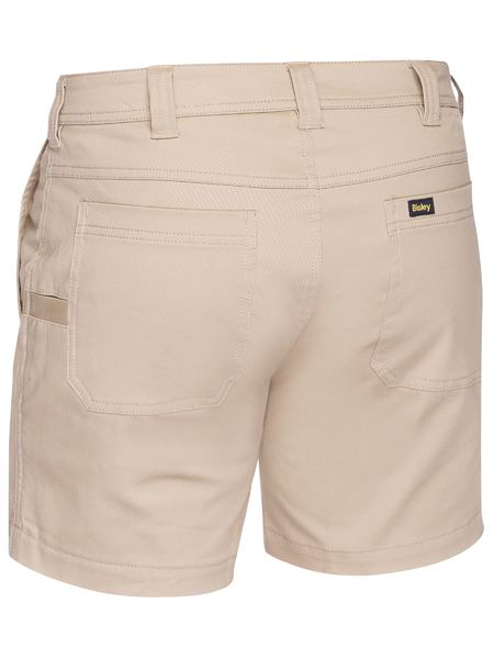 BISLEY STRETCH COTTON DRILL SHORT SHORT
