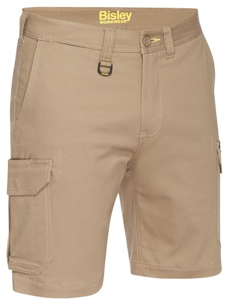 BISLEY STRETCH COTTON DRILL CARGO SHORT