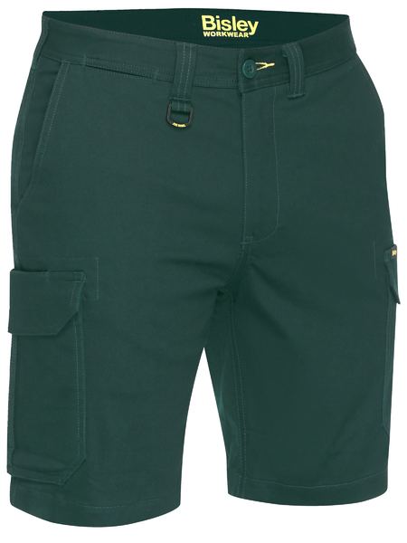 BISLEY STRETCH COTTON DRILL CARGO SHORT