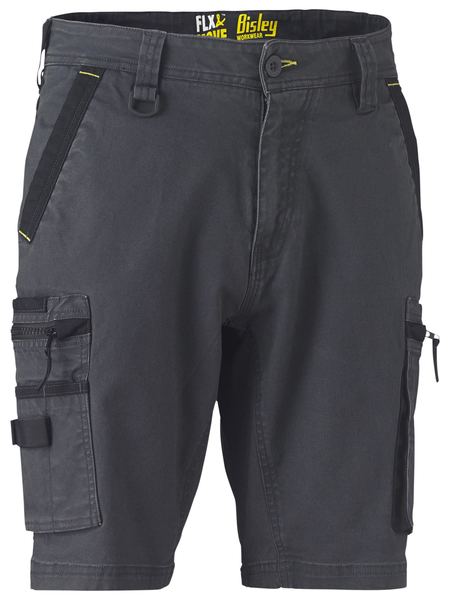 FLX & MOVE™ STRETCH UTILITY ZIP CARGO SHORT
