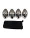 Men's Republic Footy Ball Ice Cubes - 4 Pieces Stainless Steel