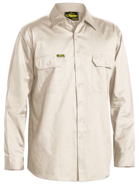 COOL LIGHTWEIGHT DRILL SHIRT - LONG SLEEVE