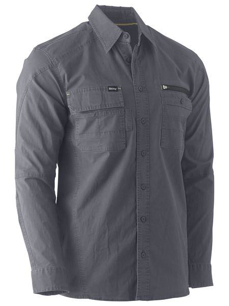 FLEX & MOVE™ UTILITY WORK SHIRT - LONG SLEEVE