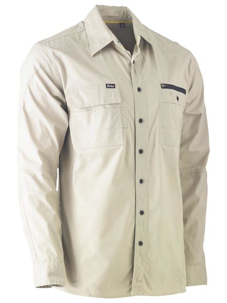 FLEX & MOVE™ UTILITY WORK SHIRT - LONG SLEEVE