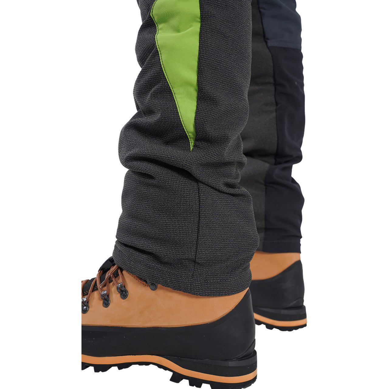 CLOGGER Zero Gen2 Light and Cool Men's Chainsaw Pants - Grey/Green