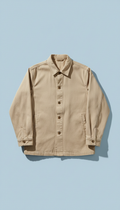 Sand Beige Overshirt Jacket