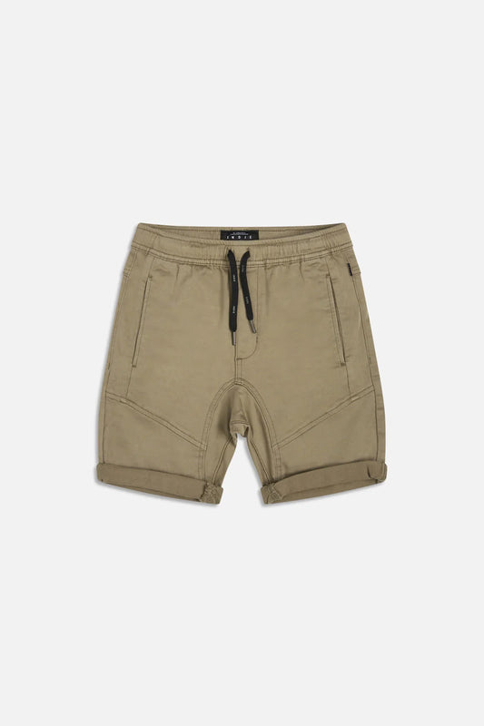 ARCHED DRIFTER SHORT - WASHED CINNAMON