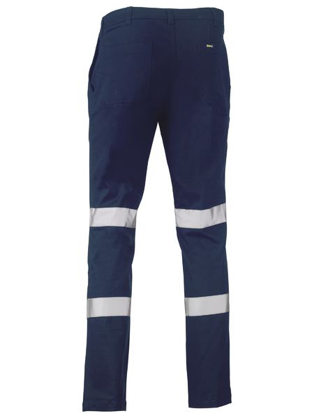 Bisley Taped Biomotion Stretch Cotton Drill Work Pants – BP6008T