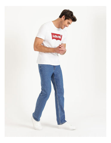 Levi 516 STRAIGHT STONEWASH 00207 Saunders Mensland