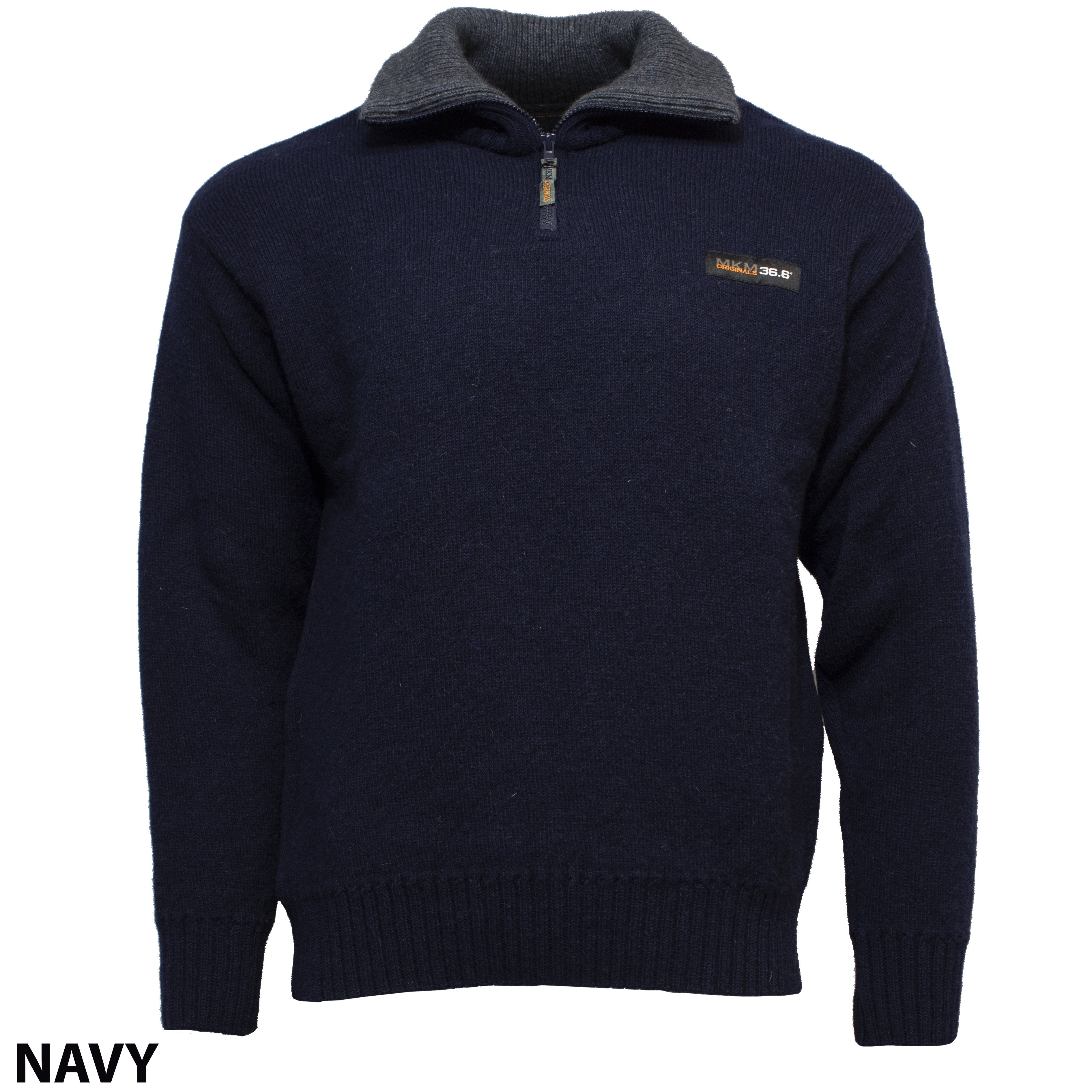 MKM TASMAN DUAL LAYER POSSUM & MERINO KNIT