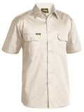 BISLEY COOL LIGHTWEIGHT DRILL SHIRT - SHORT SLEEVE